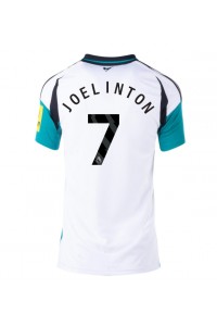 Newcastle United Joelinton #7 Voetbaltruitje Uit tenue Dames 2024-25 Korte Mouw